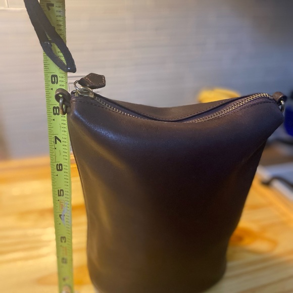 Vintage Gap leather brown duffle - Picture 10 of 11